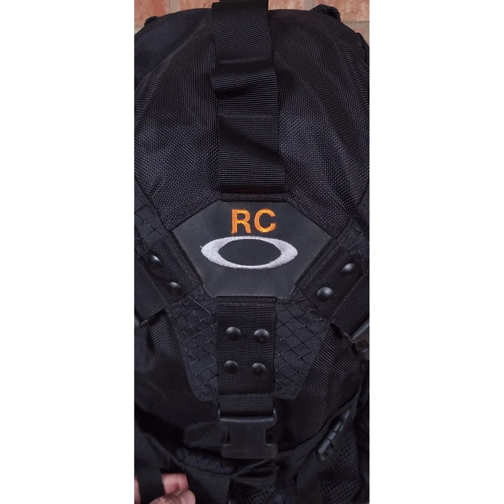 Oakley‎ Software Black Icon Backpack Rucksack Tactical Vintage Y2K Bag